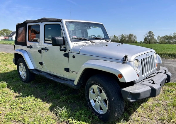 Jeep Wrangler cena 40900 przebieg: 139850, rok produkcji 2007 z Grybów małe 137